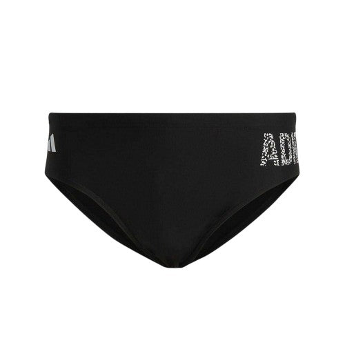 Front - Adidas Mens Lineage Swimming Trunks