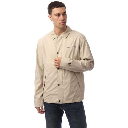 Front - Lyle & Scott Mens Coach Jacket