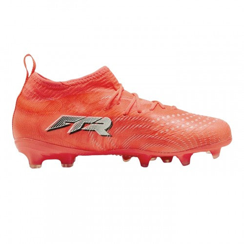 Front - Puma Childrens/Kids Future 9 Match Firm Ground Football Boots