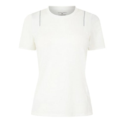 Front - Castore Womens/Ladies Aeromesh Reflective Detail T-Shirt
