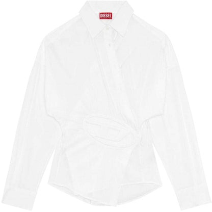 Front - Diesel Womens/Ladies C-Siz-N2 Embossed Shirt