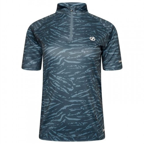 Front - Dare 2B Womens/Ladies Persist All-Over Print Cycling Jersey