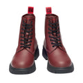 Front - Hugo Mens Ryan Leather Combat Boots
