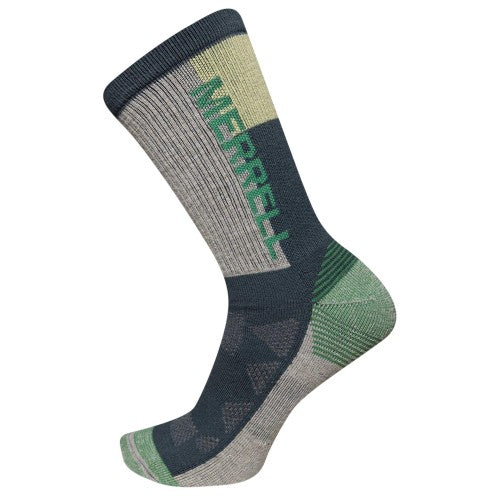Front - Merrell Mens Moab Speed Crew Socks