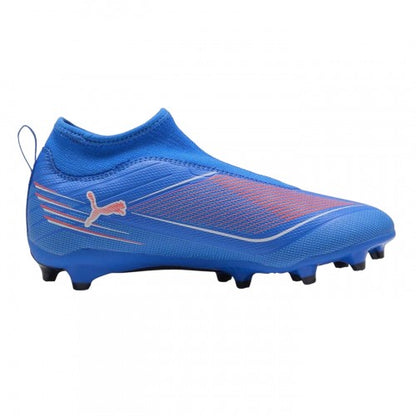 Front - Puma Childrens/Kids Ultra 5 Match Firm Ground Football Boots