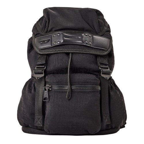 Front - Diesel Monogram Jacquard Rucksack