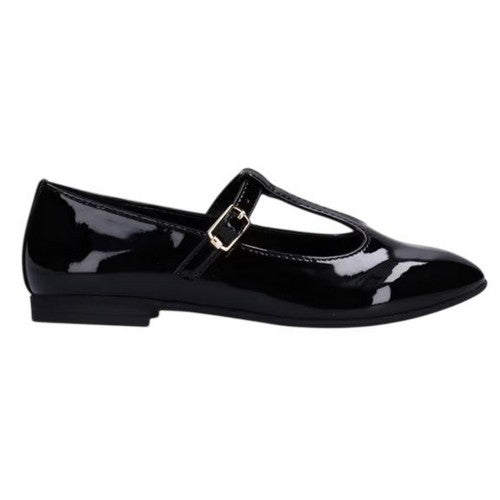 Front - Tommy Hilfiger Girls T-Bar Flat Pumps