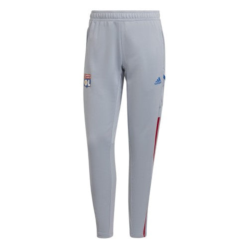 Front - Adidas Womens/Ladies Olympique Lyonnais Tracksuit Bottoms
