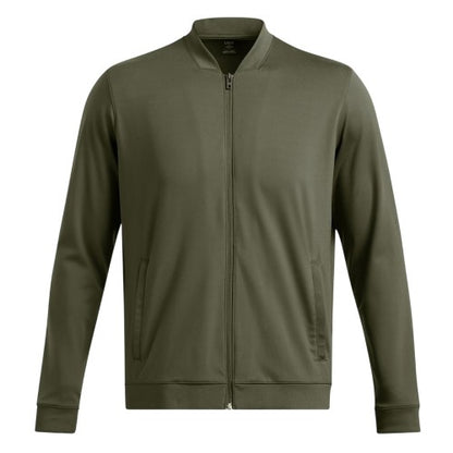 Front - Under Armour Mens Moisture Wicking Bomber Jacket
