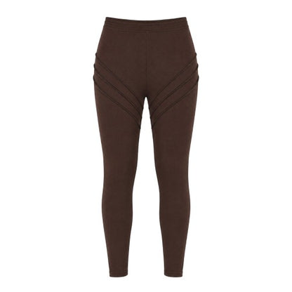 Front - Missy Empire Womens/Ladies Panel Fitted Leggings