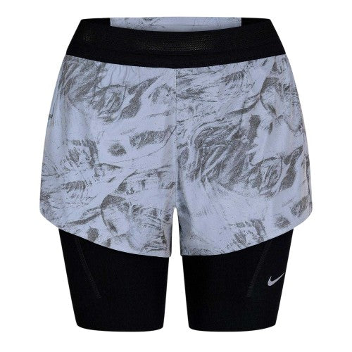 Front - Nike Womens/Ladies Swift 2 in 1 Running Shorts