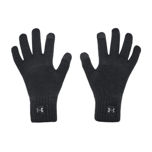 Front - Under Armour Mens Halftime Fleece Winter Gloves