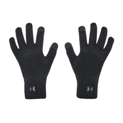 Front - Under Armour Mens Halftime Fleece Winter Gloves
