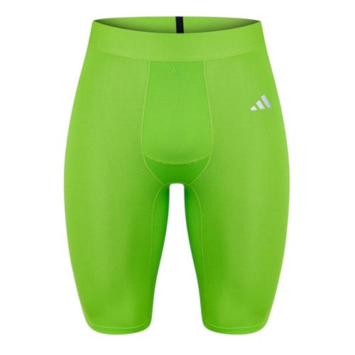 Front - Adidas Mens Techfit Aeroready Tights