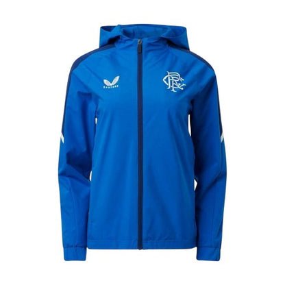 Front - Castore Womens/Ladies Rangers FC Jacket