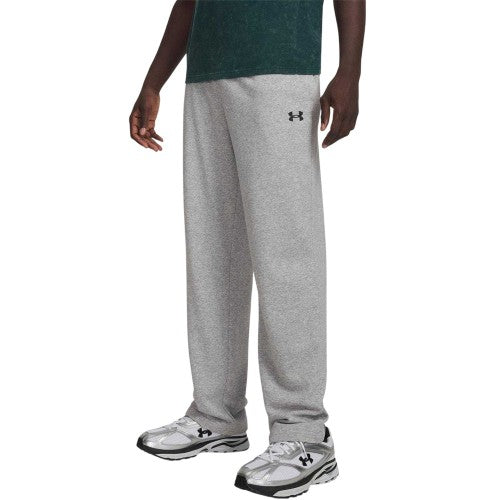 Front - Under Armour Mens Rival Fleece Lightweight Joggers