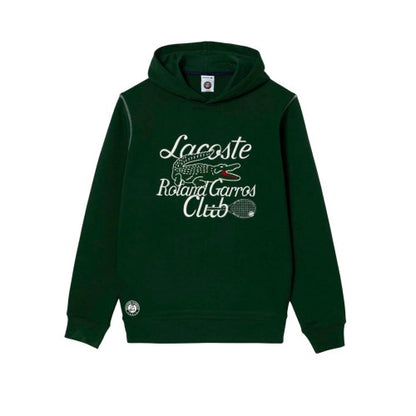 Front - Lacoste Unisex Adult Roland Garros Edition Hoodie
