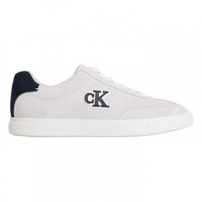 Front - Calvin Klein Mens Suede Low Trainers