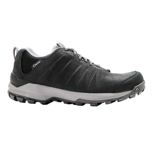 Front - Oboz Womens/Ladies Sypes Leather Waterproof Hiking Shoes