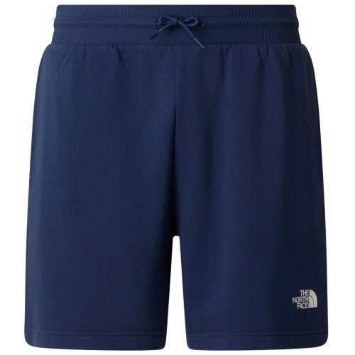 Front - The North Face Mens Simple Dome Fleece Shorts