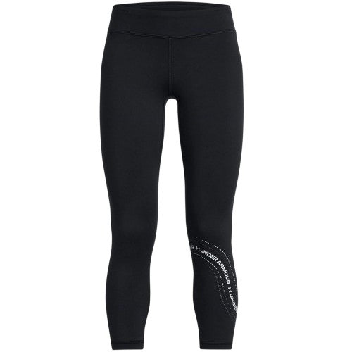 Front - Under Armour Girls Performance Fitted Leggings