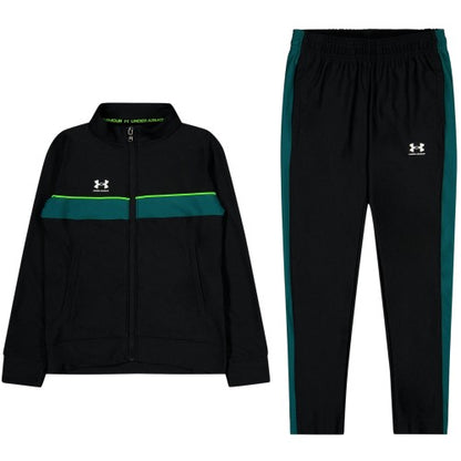 Front - Under Armour Childrens/Kids Challenger Training Tracksuit