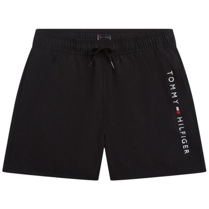 Front - Tommy Hilfiger Childrens/Kids Logo Nylon Swim Shorts