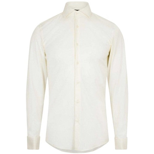 Front - Boss Mens H-Hank Oxford Long-Sleeved Formal Shirt