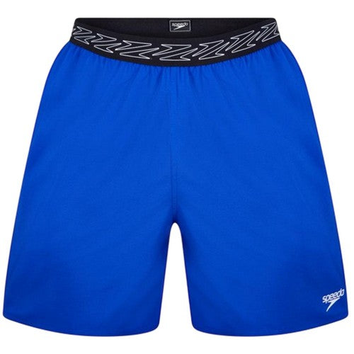Front - Speedo Mens Hyper Boom Plain Swim Shorts