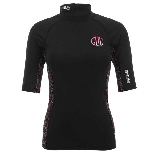 Front - Gul Womens/Ladies Floral Rash Guard
