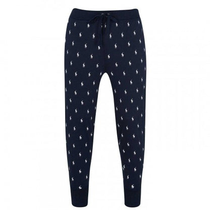 Front - Ralph Lauren Mens Cotton Unicorn Jogging Bottoms