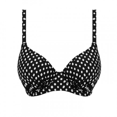 Front - Fantasie Womens/Ladies Polka Dot Underwired Bikini Top