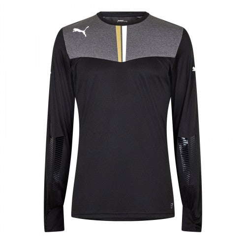 Front - Puma Mens King Colour Block Long-Sleeved Goalkeeper Jersey