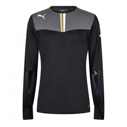 Front - Puma Mens King Colour Block Long-Sleeved Goalkeeper Jersey