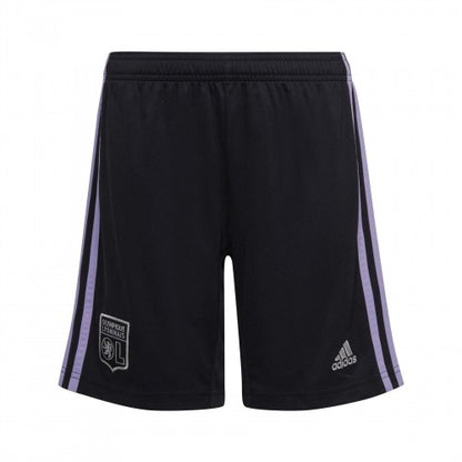 Front - Adidas Childrens/Kids Olympique Lyonnais Third Shorts