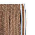 Front - Lacoste Womens/Ladies Monogram Flared Jogging Bottoms