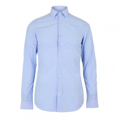 Front - Boss Mens Point Collar Long-Sleeved Formal Shirt