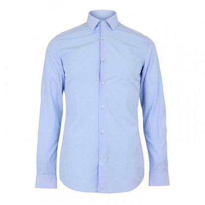 Front - Boss Mens Point Collar Long-Sleeved Formal Shirt