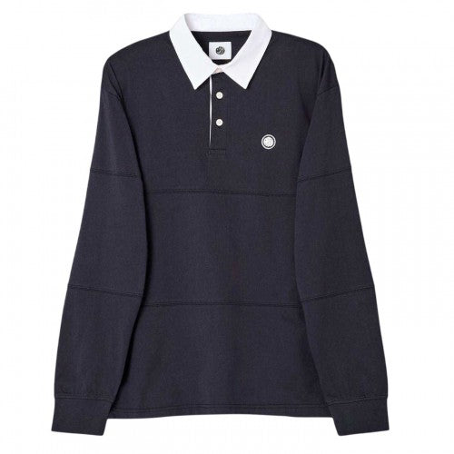 Front - Pretty Green Mens Islington Rugby Shirt
