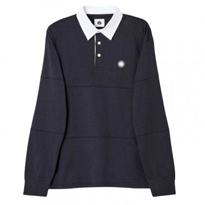 Front - Pretty Green Mens Islington Rugby Shirt