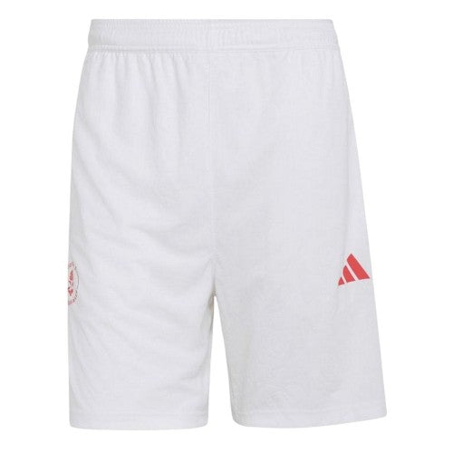 Front - Adidas Mens Lamine Yamal 3 Stripes Training Shorts