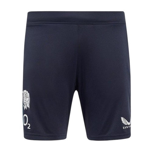 Front - Castore Mens 2025 England Rugby Shorts