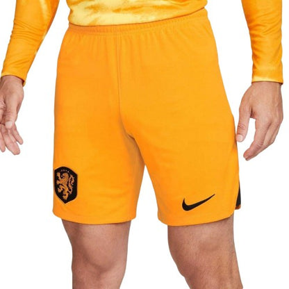 Front - Nike Mens 2022 Netherlands FC Replica Shorts