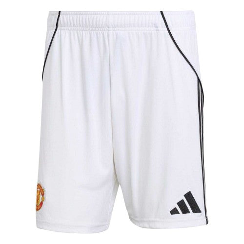 Front - Adidas Mens 2025/2026 Manchester United FC Football Shorts