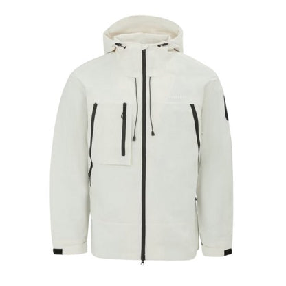 Front - Firetrap Mens Windproof Hooded Windbreaker