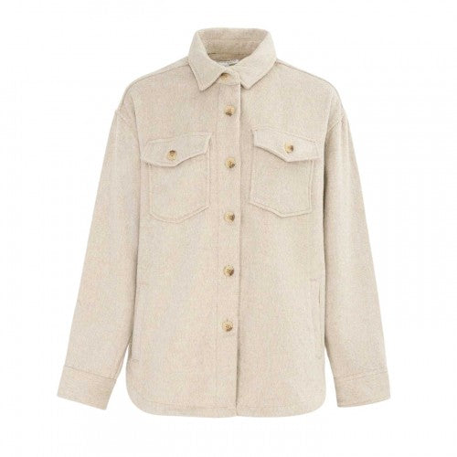 Front - Miso Womens/Ladies Wool Long-Sleeved Shirt