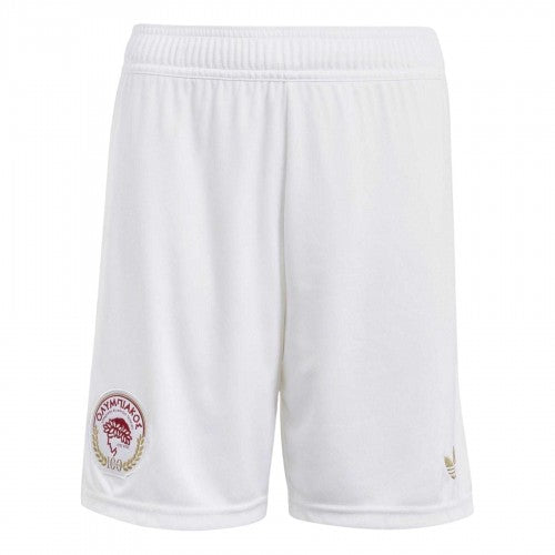 Front - Adidas Childrens/Kids Olympiacos Piraeus Shorts