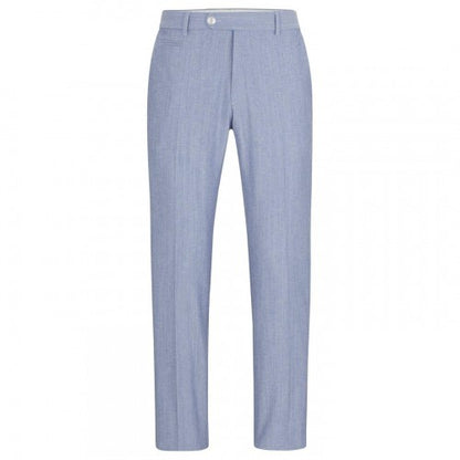 Front - Boss Mens Genius Slim Trousers