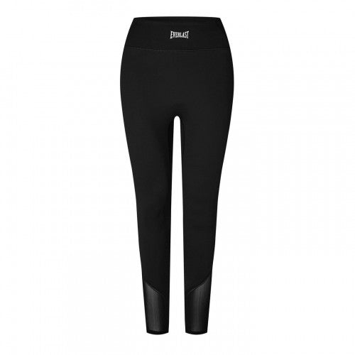 Front - Everlast Womens/Ladies Contour New Mesh Panel Tight Leggings