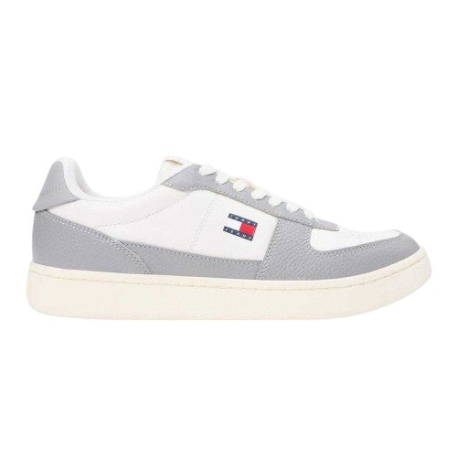 Front - Tommy Jeans Mens Archive 98 Leather Low Cut Trainers